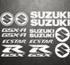 Авто мото наклейка Suzuki GSXR kit Різні кольори ST0102/1 фото 2
