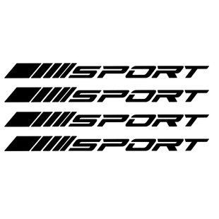 Авто мото наклейка Sport 4шт 10 см Різні кольори ST0124/2 фото