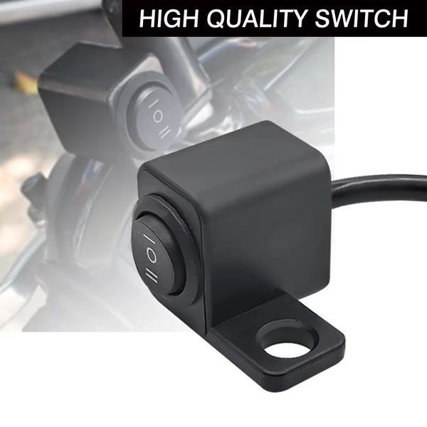 Переключатель света на руль мотоцикла 3 Way Switch на левое зеркало KS01541 фото