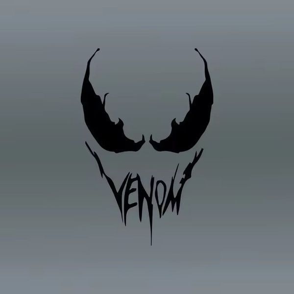 Авто мото наклейка Venom Разные цвета 30см ST0057/3 фото