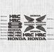 Авто мото наклейки Honda hrc kit Разные цвета ST0088/1 фото 9