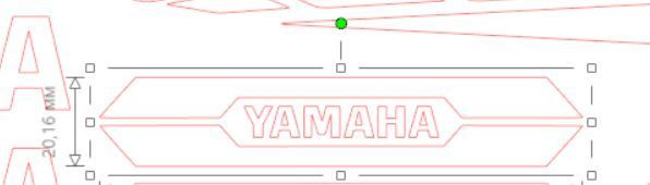 Набор наклейок Yamaha 30 x 21 см ST0207/9 фото