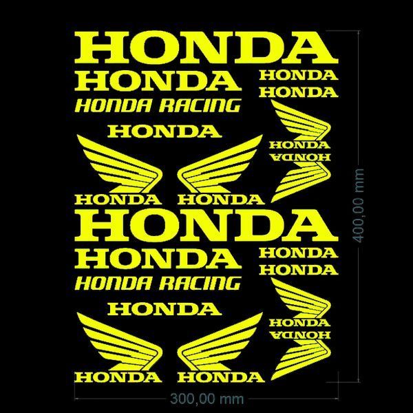 Авто мото наклейка Honda kit Різні кольори ST0014/2 фото