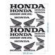Авто мото наклейка Honda kit Різні кольори ST0014/2 фото 1