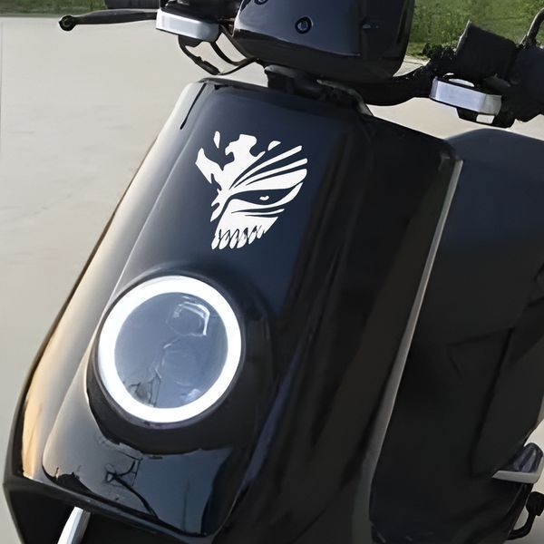 Авто мото наклейка Mask Сріблястий (світловідбивний) KS01410 фото