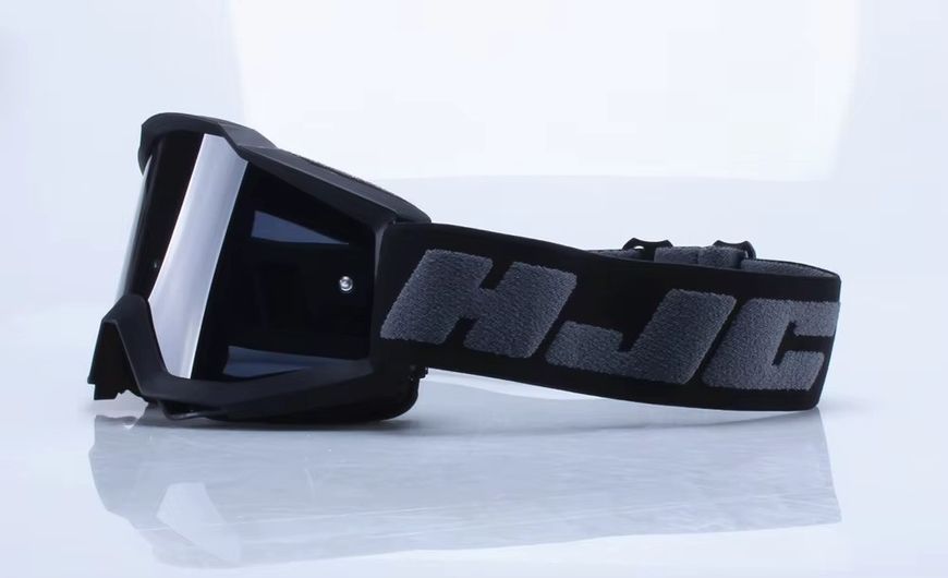 Кросс-ендуро окуляри (маска) HJC Black WN Прозора лінза KS01502 фото
