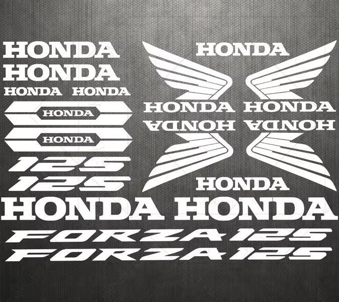 Авто мото наклейки Honda 125 kit Разные цвета ST0094/1 фото