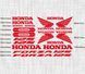 Авто мото наклейки Honda 125 kit Разные цвета ST0094/1 фото 1