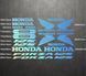 Авто мото наклейки Honda 125 kit Разные цвета ST0094/1 фото 7