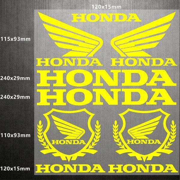 Авто мото наклейка Honda Logo kit Різні кольори ST0098/1 фото