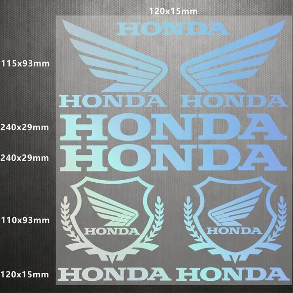 Авто мото наклейка Honda Logo kit Різні кольори ST0098/1 фото