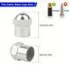 Ковпачки на ніпель plastic chrome 4 шт  KS01641 фото 2
